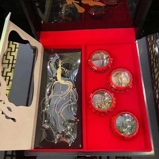 【自营】关东五宝礼盒1棵人参/4小盒 商品图1