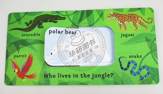 配对游戏 动物之家 英文原版 Mix and Match Animal Homes 英文版儿童英语趣味纸板书 精装 进口原版书籍 商品图2