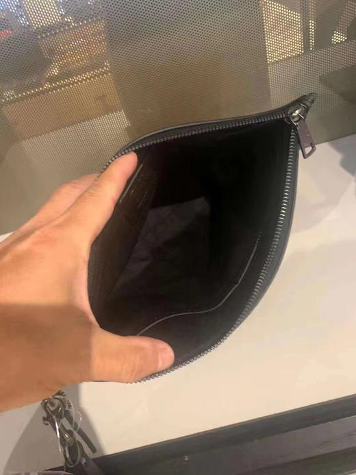 Coach男士手拿包，黑拼老花色，现货超级难买到的Coach男士大手包！ 商品图5