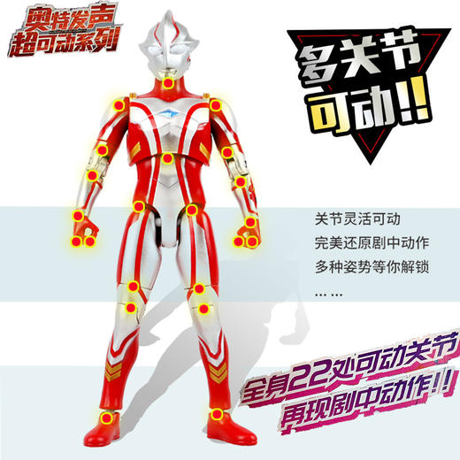 万代奥特曼。奥特发生超可动系列梦比优斯奥特曼。 商品图4