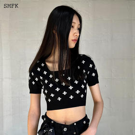 特价秒杀|SMFK Garden 花园双面Tee 黑白 UT023BW .潮快闪[福利品]