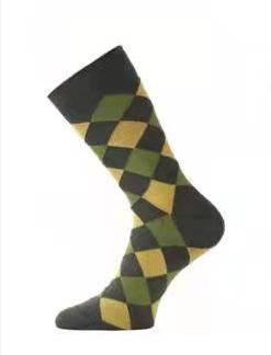 捷克LASTING美利奴羊毛菱格长筒袜 商品图1