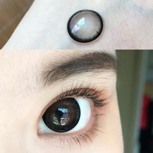 【大直径】Sheepcon-千玺石墨黑-14.5mm 【年抛 0-1000度 含有525/575】 商品图6