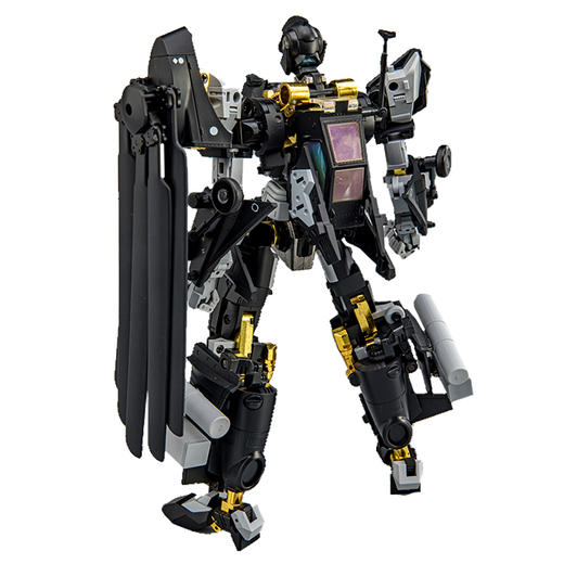 （预售）武直-10“暗鸮”合金变形机甲模型手办 商品图2
