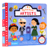 初识小英雄系列 艺术家 英文原版绘本 Artists My First Heroes 艺术认知启蒙 亲子互动机关操作纸板书 英文版进口原版英语书籍 商品缩略图3