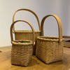 【园艺】藤编花篮三件套 商品缩略图0
