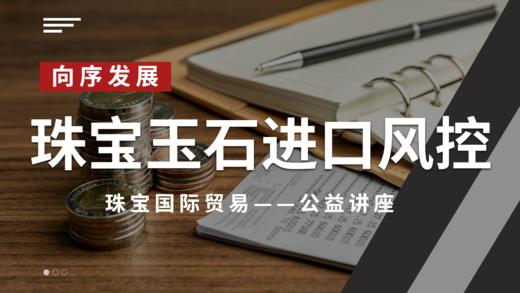 【向序发展】珠宝玉石进口风控 商品图0