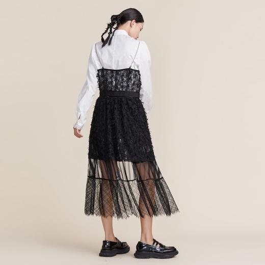 MIIDII谜底2022春新款高端系列胸衣设计蕾丝连衣裙221GL0105 商品图2