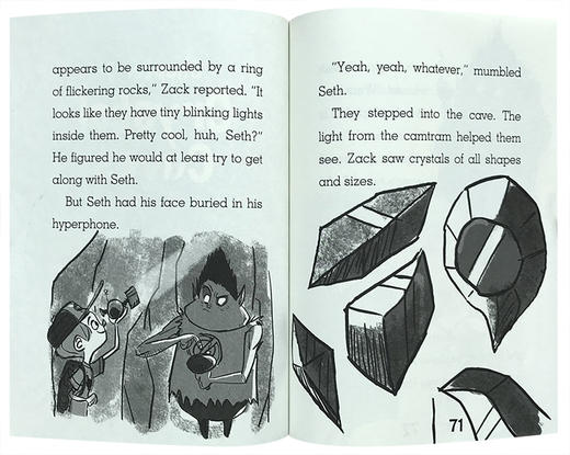 银河系扎克4册盒装 英文原版 The Galaxy Zack Collection 遨游宇宙探索冒险 儿童课外阅读书籍 英语章节桥梁书 商品图3