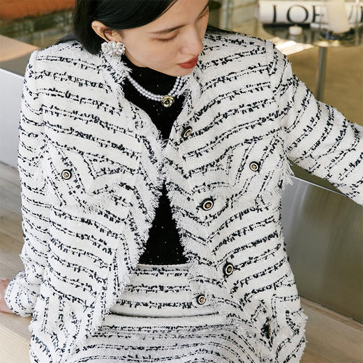 NEELLY新款春套装上衣N22011C01013 商品图3