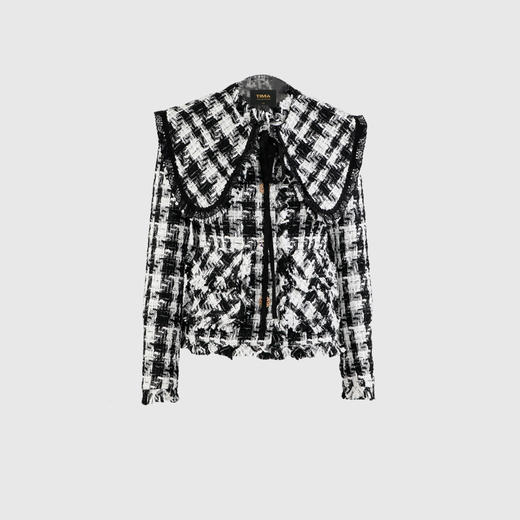 可拆卸领装饰外套 商品图0