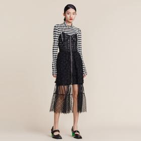 MIIDII谜底2022春新款高端系列胸衣设计蕾丝连衣裙221GL0105