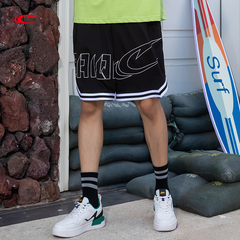 【品牌大字母柔软轻薄速干面料】赛琪男士运动短裤102275