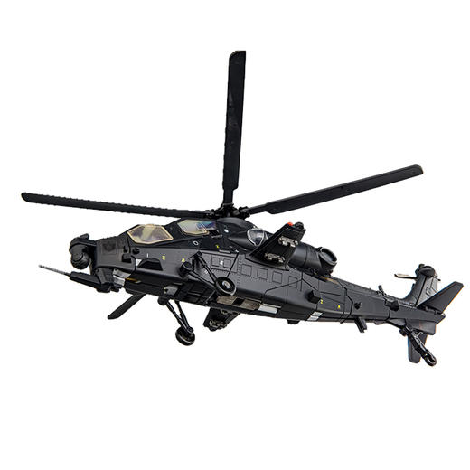 （预售）武直-10“暗鸮”合金变形机甲模型手办 商品图4