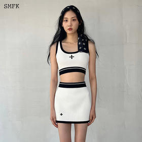 清仓|SMFK Compass 十字花度假套装 背心+短裙   .潮快闪[福利品]