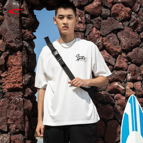 【纯棉材质 字母印花】赛琪男士运动短袖112277