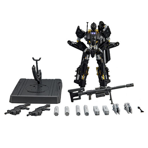 （预售）武直-10“暗鸮”合金变形机甲模型手办 商品图5