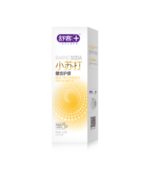 QZ舒客小苏打牙膏（健齿护龈）两支装