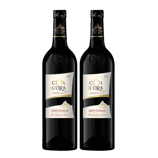 【双瓶优惠】菈堡山峰珍藏红葡萄酒 Roquebrun Col de l'Orbe Or 2*750ml 商品图0