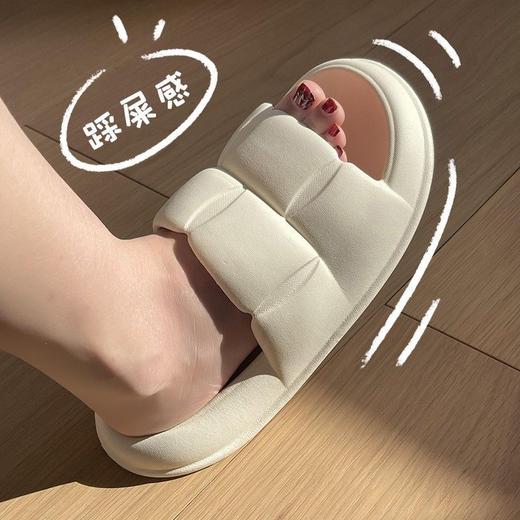网红凉拖鞋女夏季居家室内洗澡防滑厚底外穿增高情侣拖鞋 商品图4