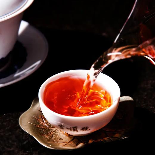 【2019春茶】普洱金芽普洱熟茶饼357克 商品图3