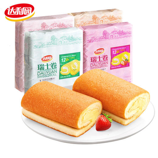 达利园瑞士卷240g*3包 商品图0