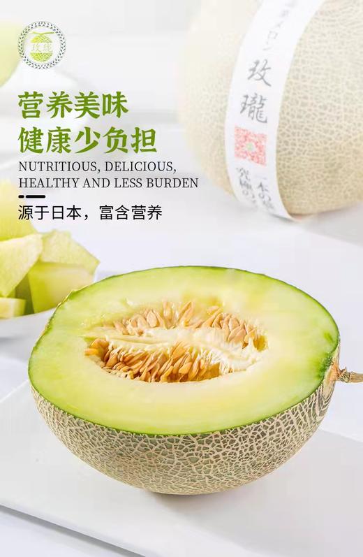 日本玫珑网纹瓜 2枚装 商品图0