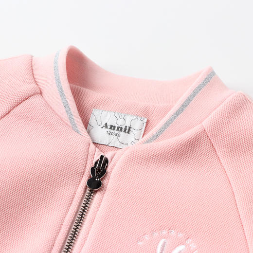 安奈儿女童针织夹克外套ag215638 商品图2