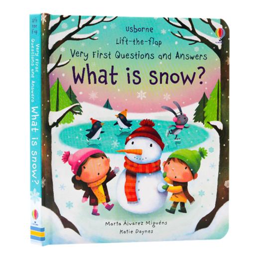 什么是雪 英文原版 Usborne Questions And Answers What Is Snow 科普绘本翻翻书 百科生活常识 英文版进口早教启蒙英语书籍 商品图4
