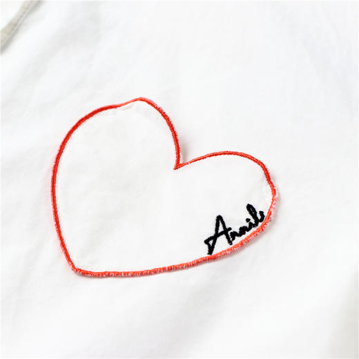 安奈儿女童翻领长袖上衣ag211635 商品图3