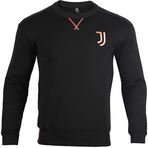 ADIDAS/阿迪达斯尤文图斯足球运动成人长袖套头卫衣男H67143 商品图4