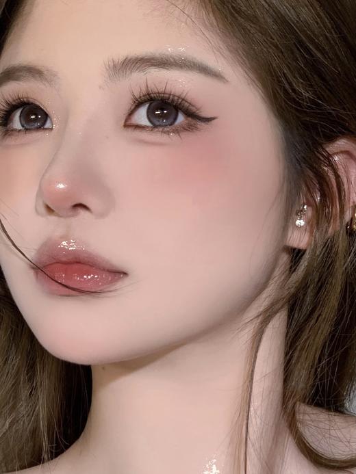 Claire color 水光狗狗眼灰 年抛 2片 14.5mm 着色13.8mm 基弧8.6 含水38% 韩国进口 商品图1