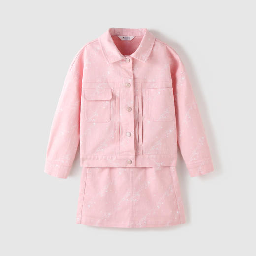 安奈儿女童梭织套装ag215632 商品图0