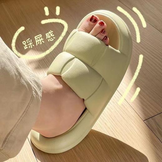 网红凉拖鞋女夏季居家室内洗澡防滑厚底外穿增高情侣拖鞋 商品图3
