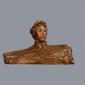 宇达青铜摆件 黎明作品《青年毛泽东B版》原搞艺术装饰摆件