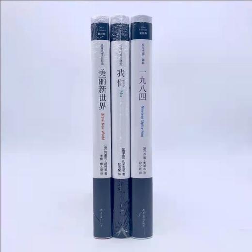 【包邮】反乌托邦三部曲：《一九四八》《我们》《美丽新世界》 商品图1