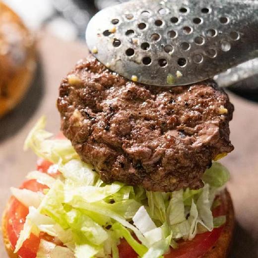 【牛排保鲜局】【安格斯原切牛肉饼】    纯牛肉！0添加！鲜嫩多汁！用料十足！原汁原味！【2:8肥瘦比】安格斯原切纯牛肉饼 便捷早餐牛肉饼 老少皆宜 1KG/2KG 【保质期2年】 商品图2