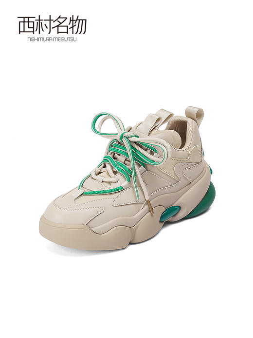 西村名物2022年春季新款老爹鞋X22AM18821 商品图2