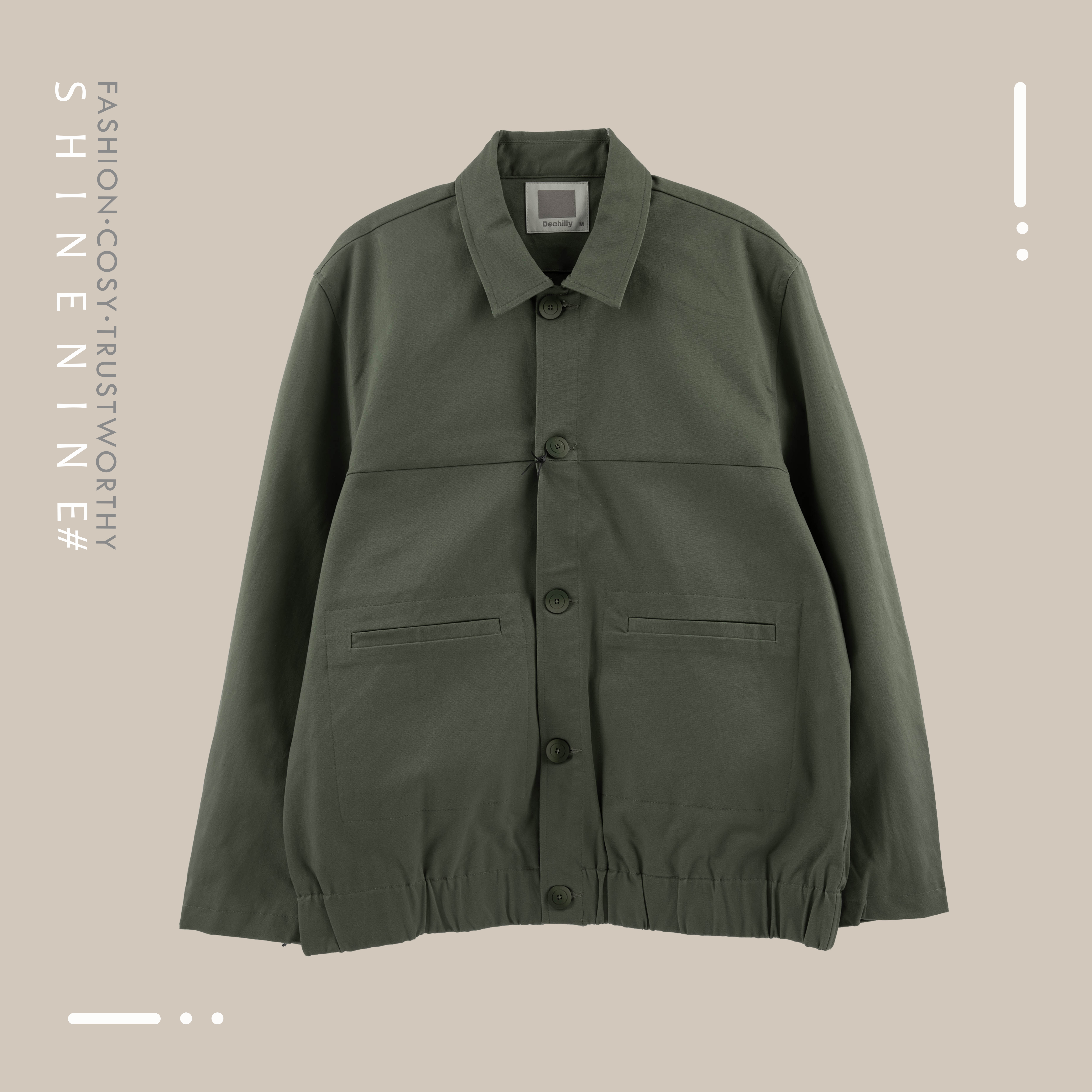 950172268简洁短款夹克