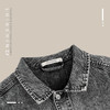 959272307磨白做旧牛仔夹克 商品缩略图1