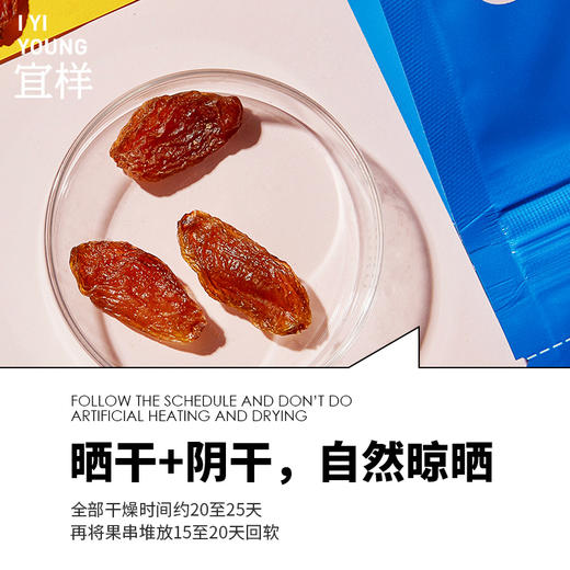 【年货节】宜样 | 红香妃绿香妃新疆特产葡萄干220g 商品图1