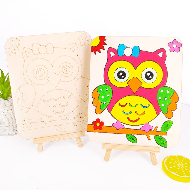 【绘画】木板画