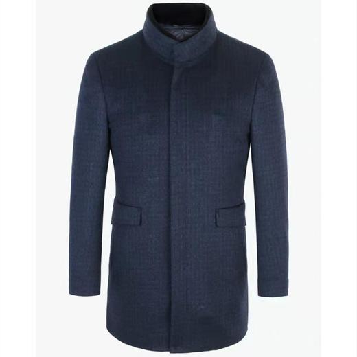 南4雅戈尔立领羽绒大衣 商品图0