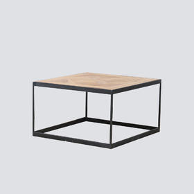 NS家居nsfurniture进口实木茶几NSCT-Parquette End Table*Black