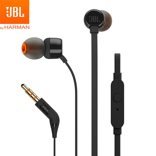 JBL T110 立体声入耳式耳机 商品图0