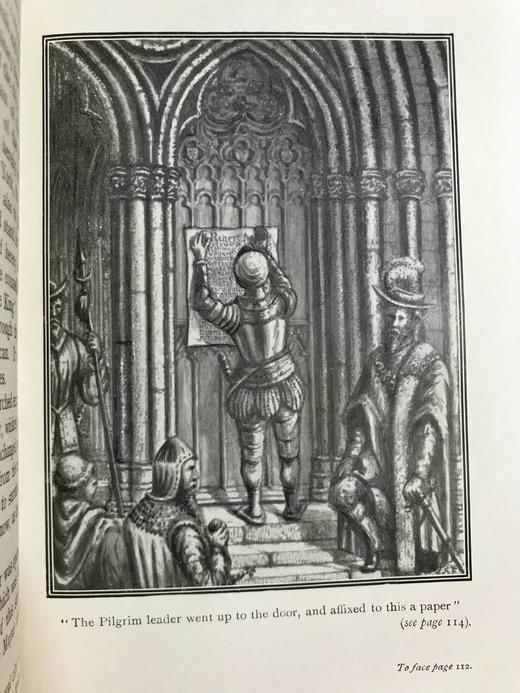 1914年 格雷斯朝圣史 15幅插图 漆布精装32开 商品图7