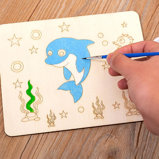 【绘画】木板画 商品图2