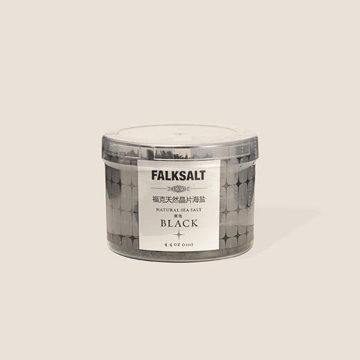 福克天然晶片海盐-黑色 125g 商品图0