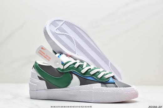 耐克SACAI x Nike Blazer Low重叠设计前卫开拓者低帮百搭板鞋DM7901男女鞋 商品图4