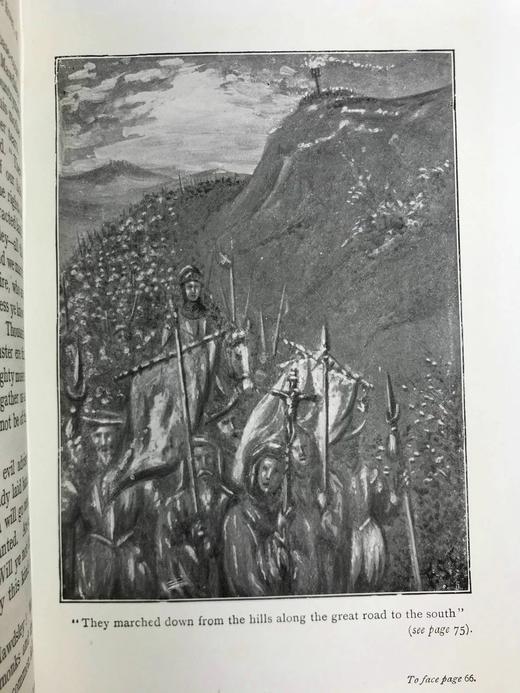 1914年 格雷斯朝圣史 15幅插图 漆布精装32开 商品图9